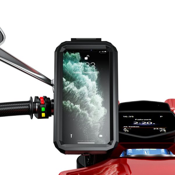 Soporte Base Celular Moto V6 Carga Rápida Usb C Impermeable - Imagen 5